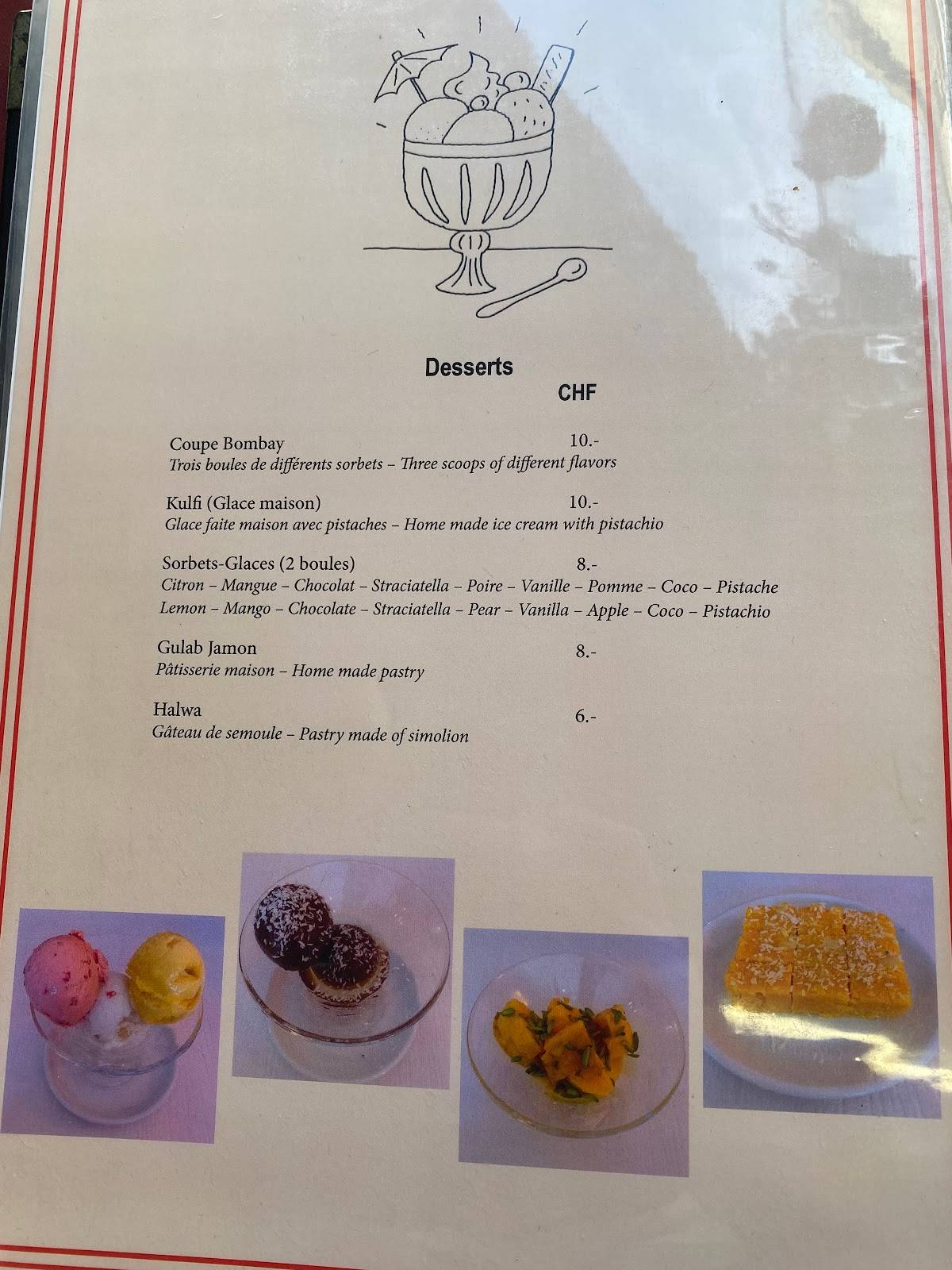 Menu di Bombay-Indian Restaurant 