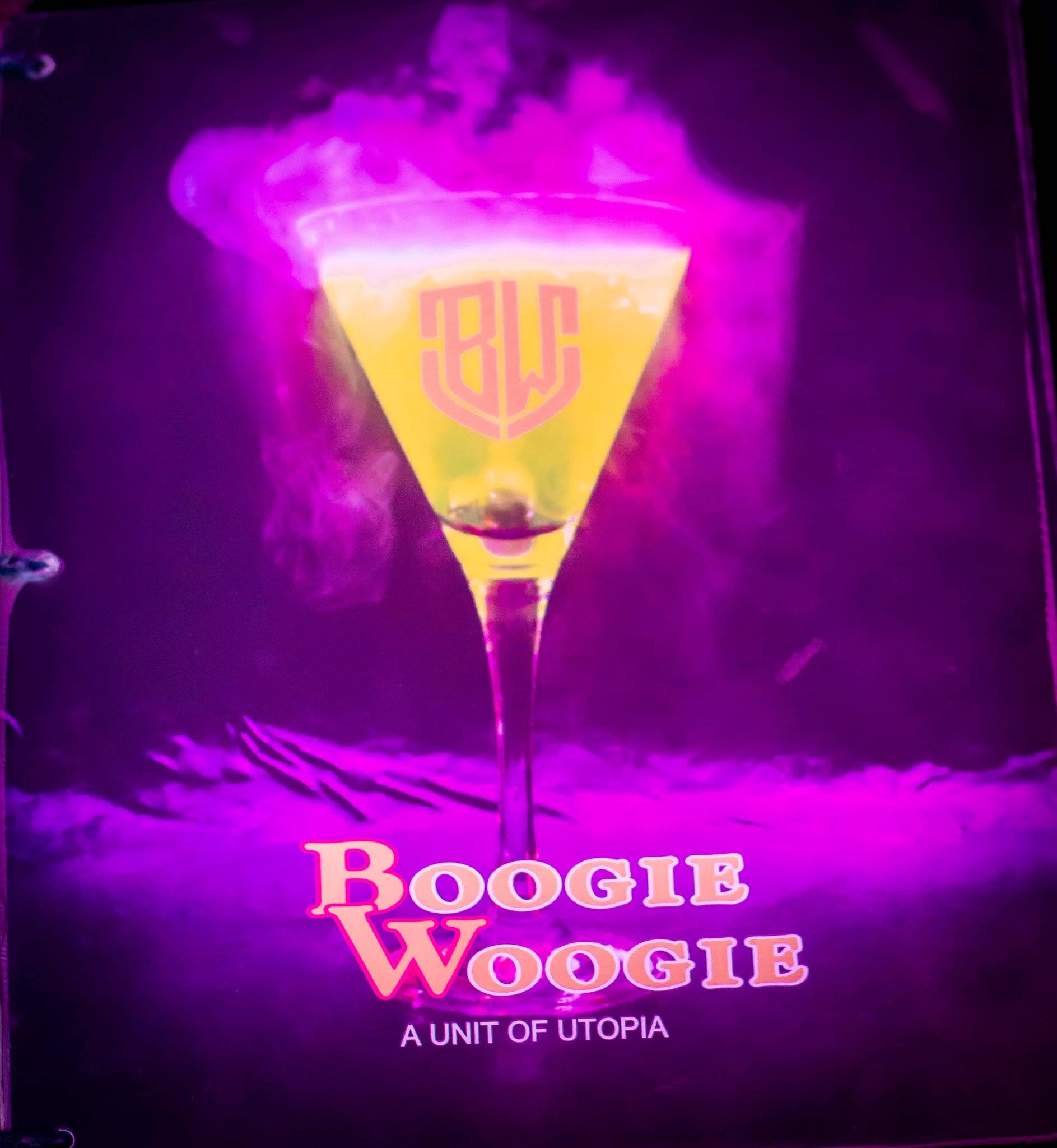 Boogie Woogie Cafe & Bar menu