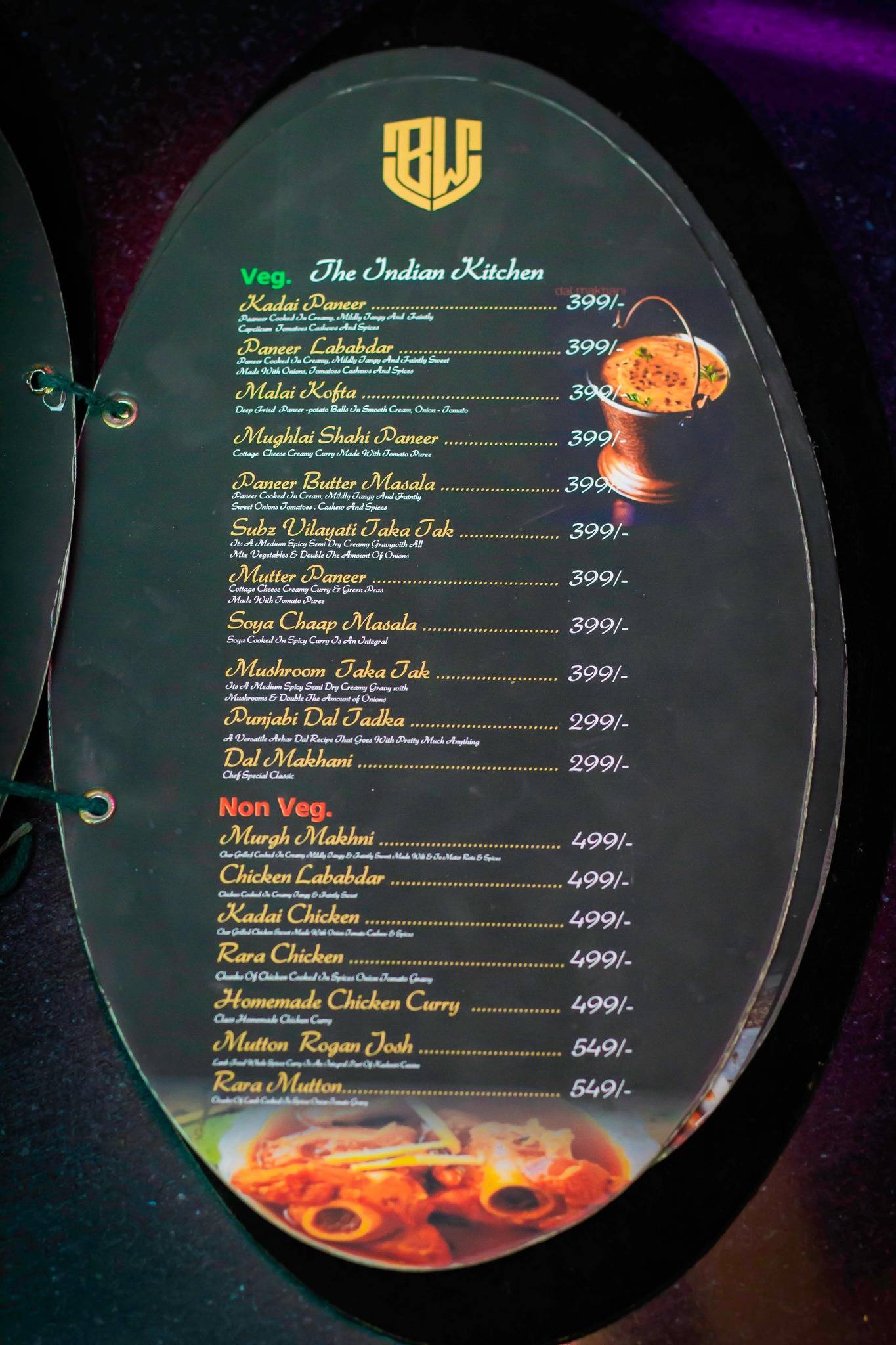 Boogie Woogie Cafe & Bar menu