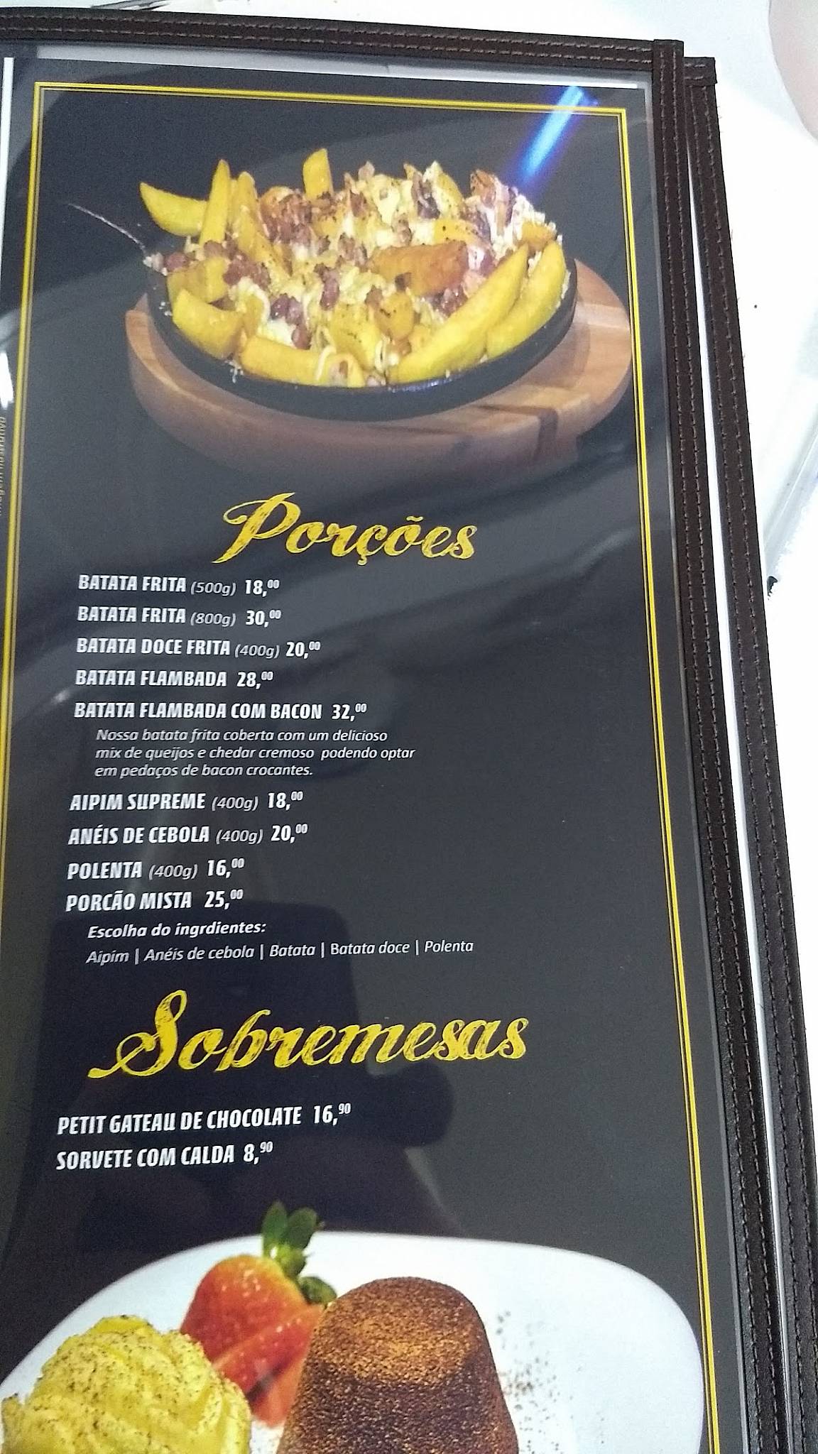 Boulevard Pizza cardápio
