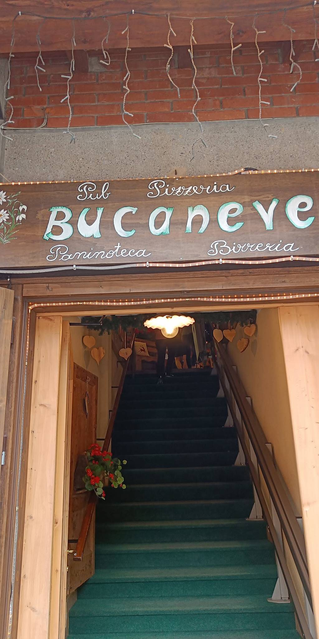 Menu di Bucaneve 