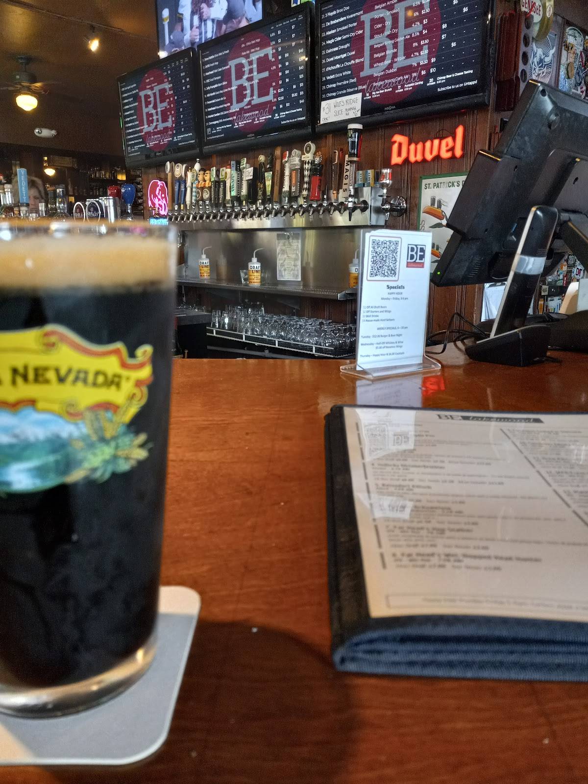 Menu at Buckeye Beer Engine pub & bar, Lakewood