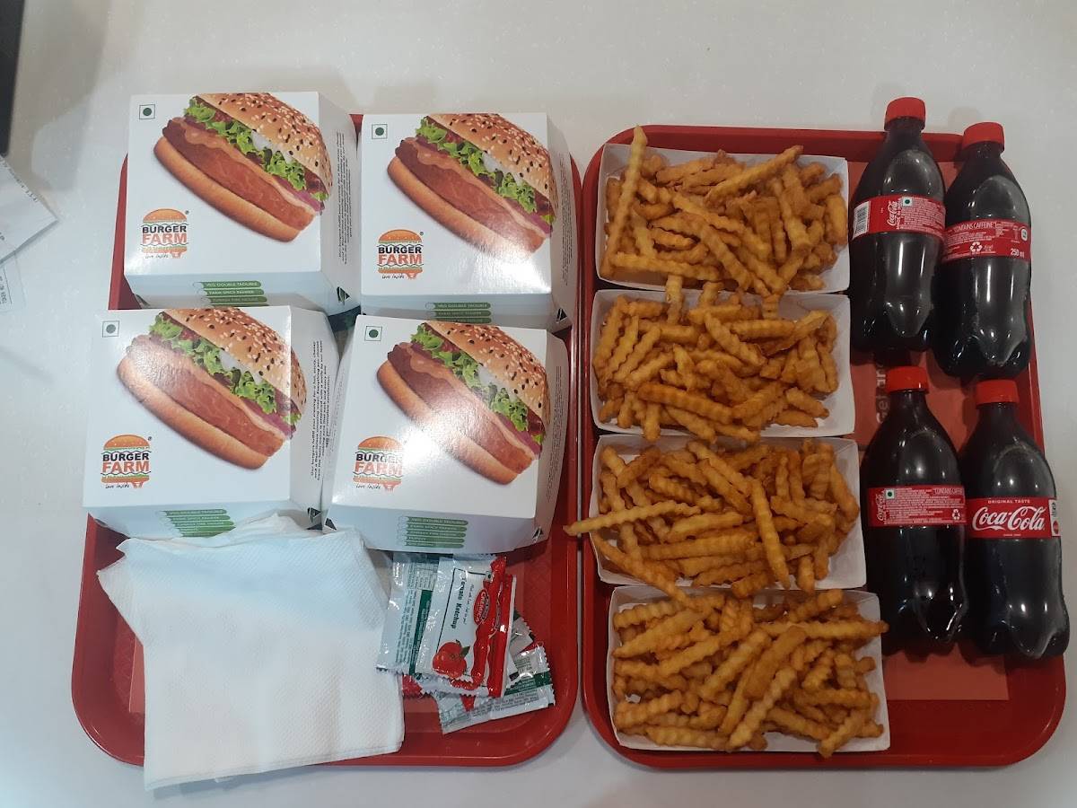 Burger Farm menu