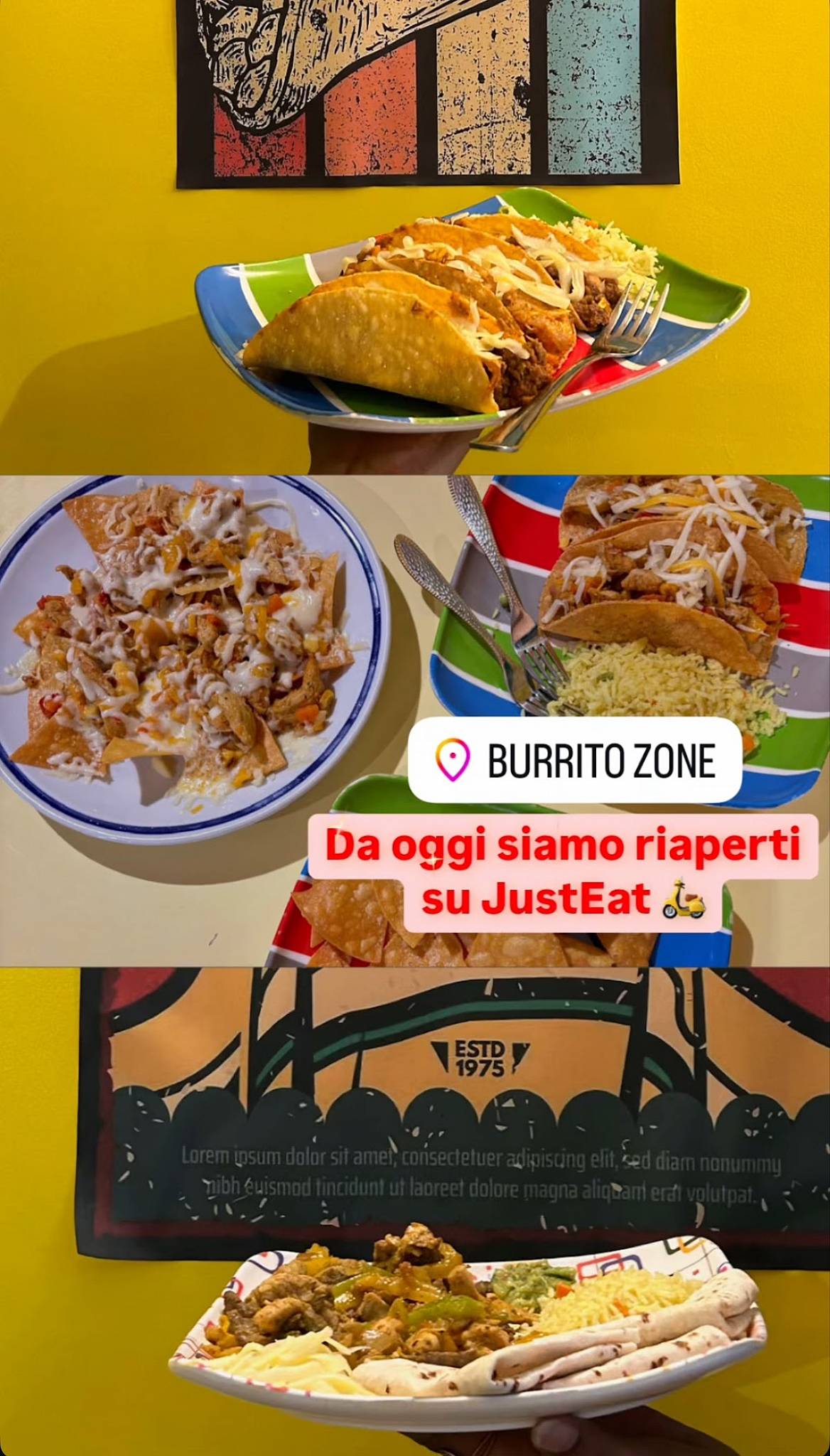 Menu di Burrito Zone 