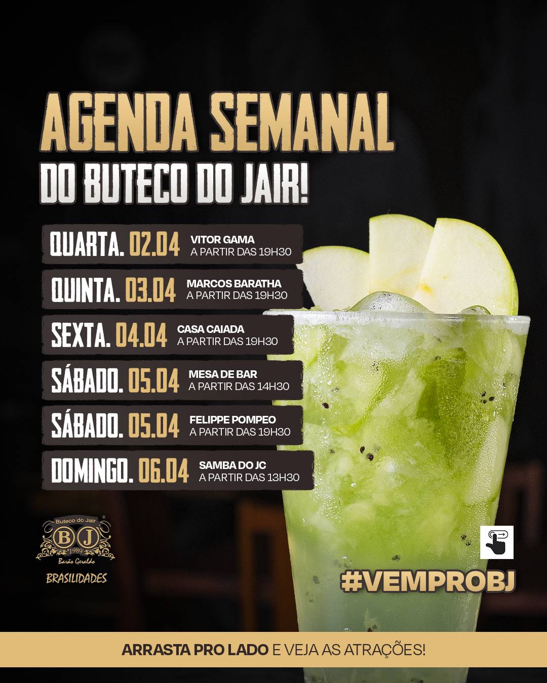 Buteco do Jair cardápio