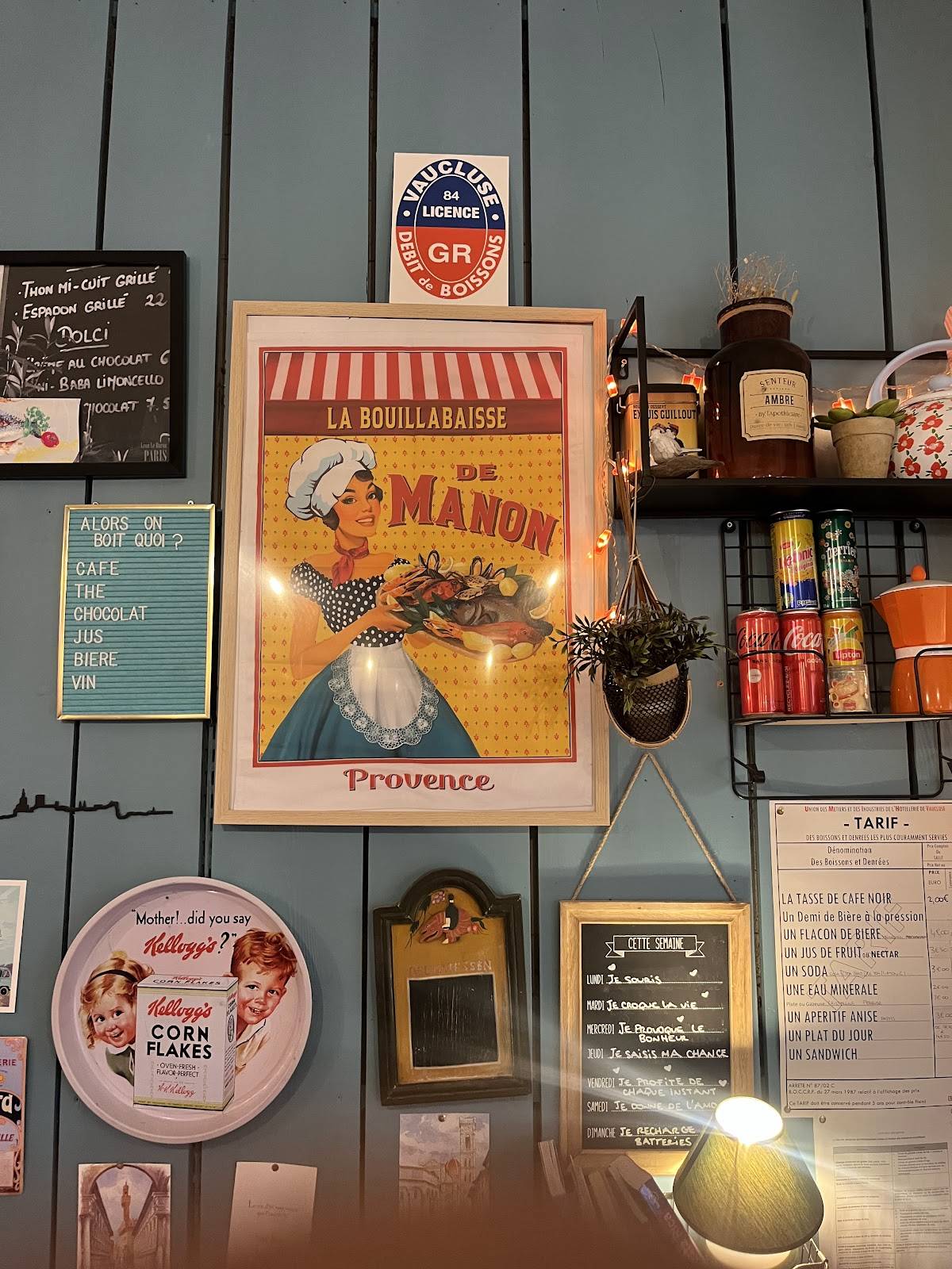 Menu de CHEZ NINE AVIGNON-RESTAURANT-TRAITEUR - Avignon