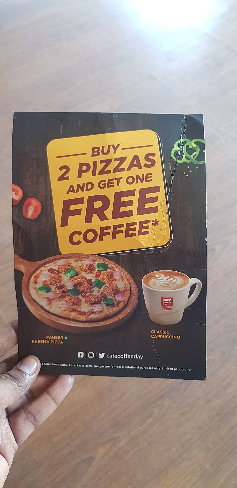 Menu at Café Coffee Day HSR Layout Sec 1, Bengaluru