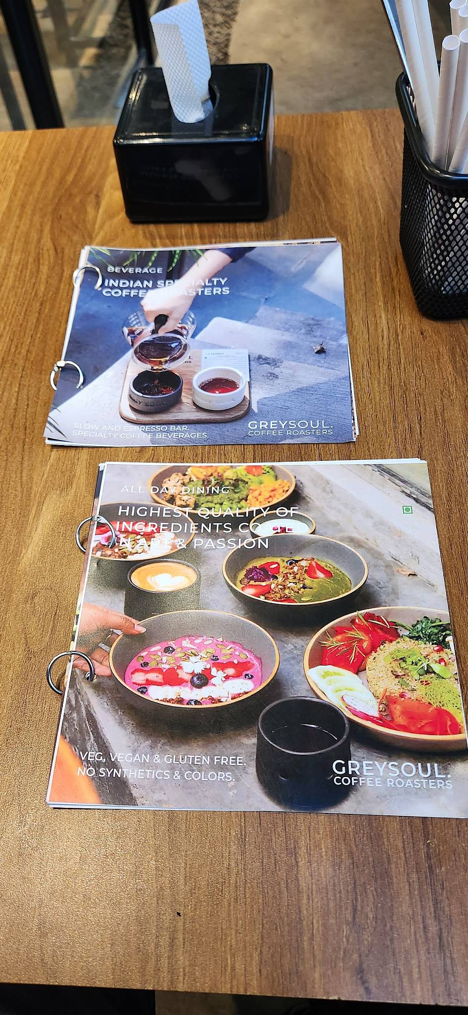 Grey Soul Coffee Roasters (Bandra West) menu