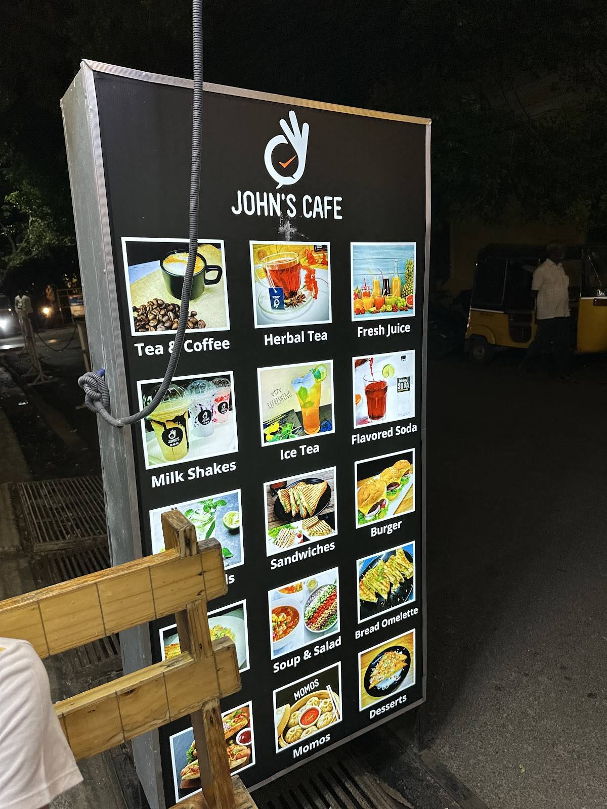 John's Cafe menu