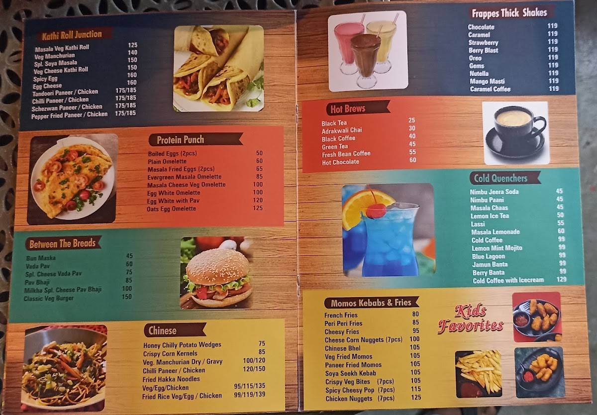 Cafe Mil-Kha menu