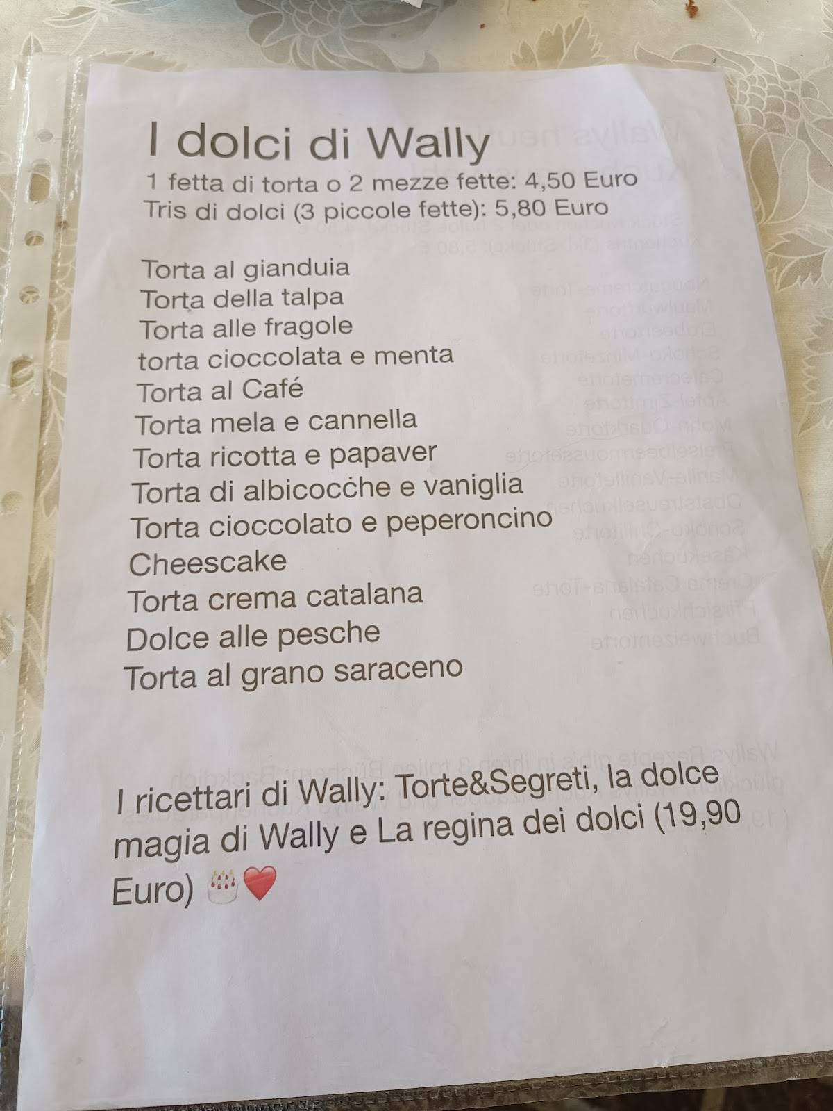 Menu di Pyramidencafe | Café Piramidi 