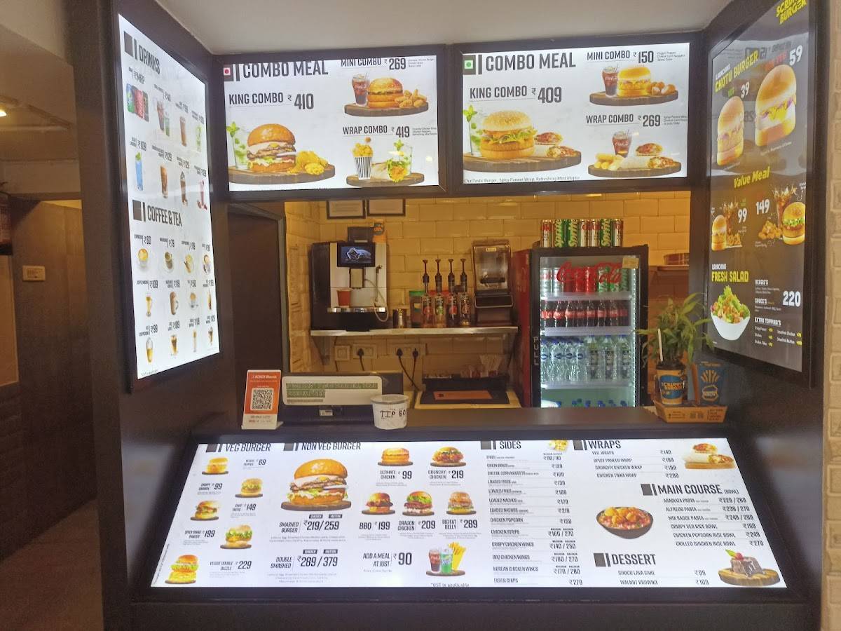 Scrummys Burger - Behala menu