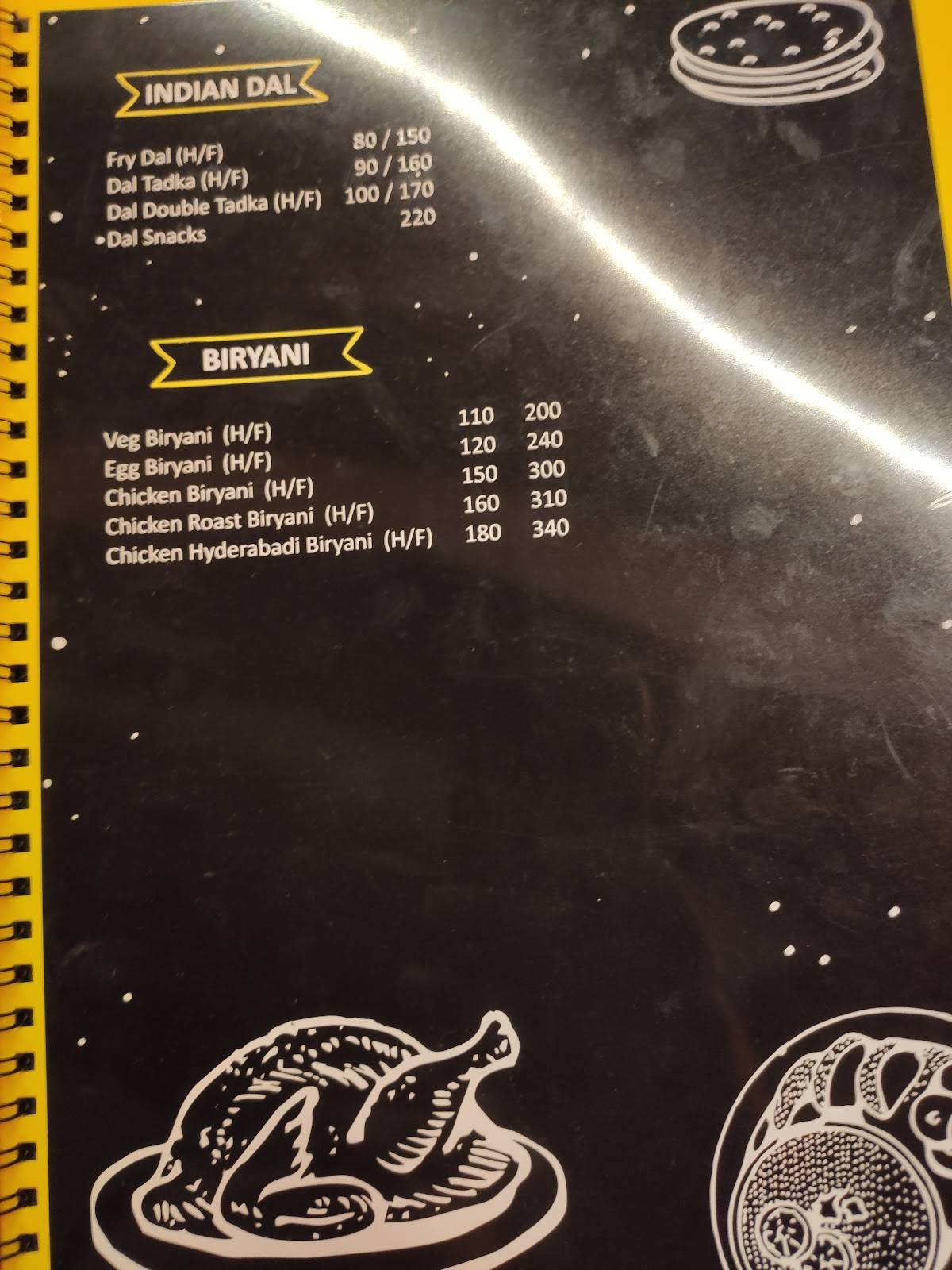 The Buzz Cafe menu