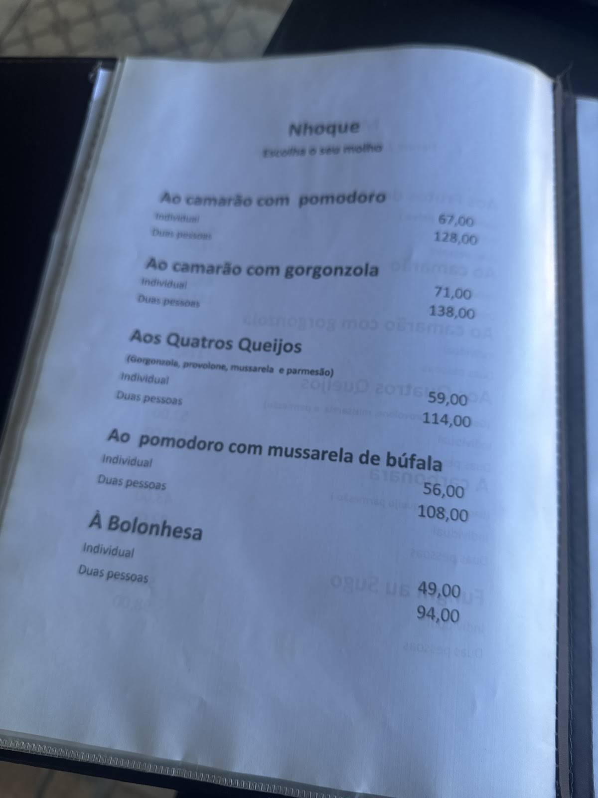 Café das Artes cardápio