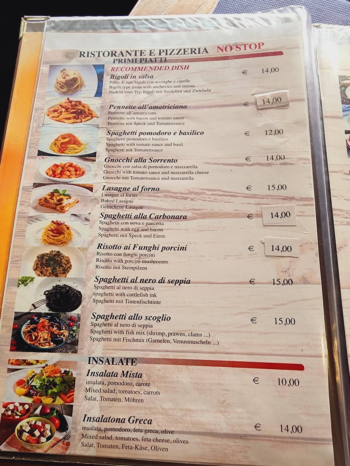Menu di Café San Rocco 