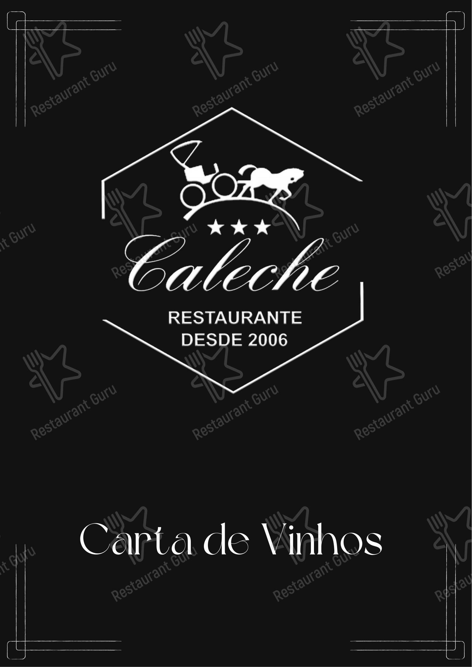 Caleche Restaurante em Ji-Paraná - Menu bar