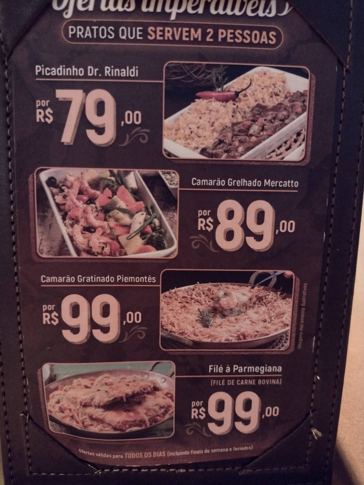 Camarada Camarão Mogi das Cruzes - Mogi Shopping cardápio