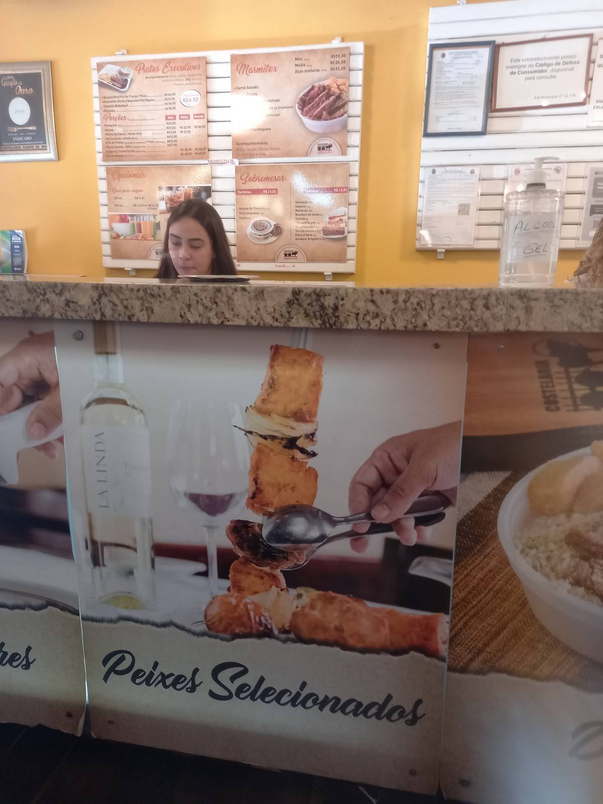 Costelaria Carro de Boi de Campinas Ltda cardápio