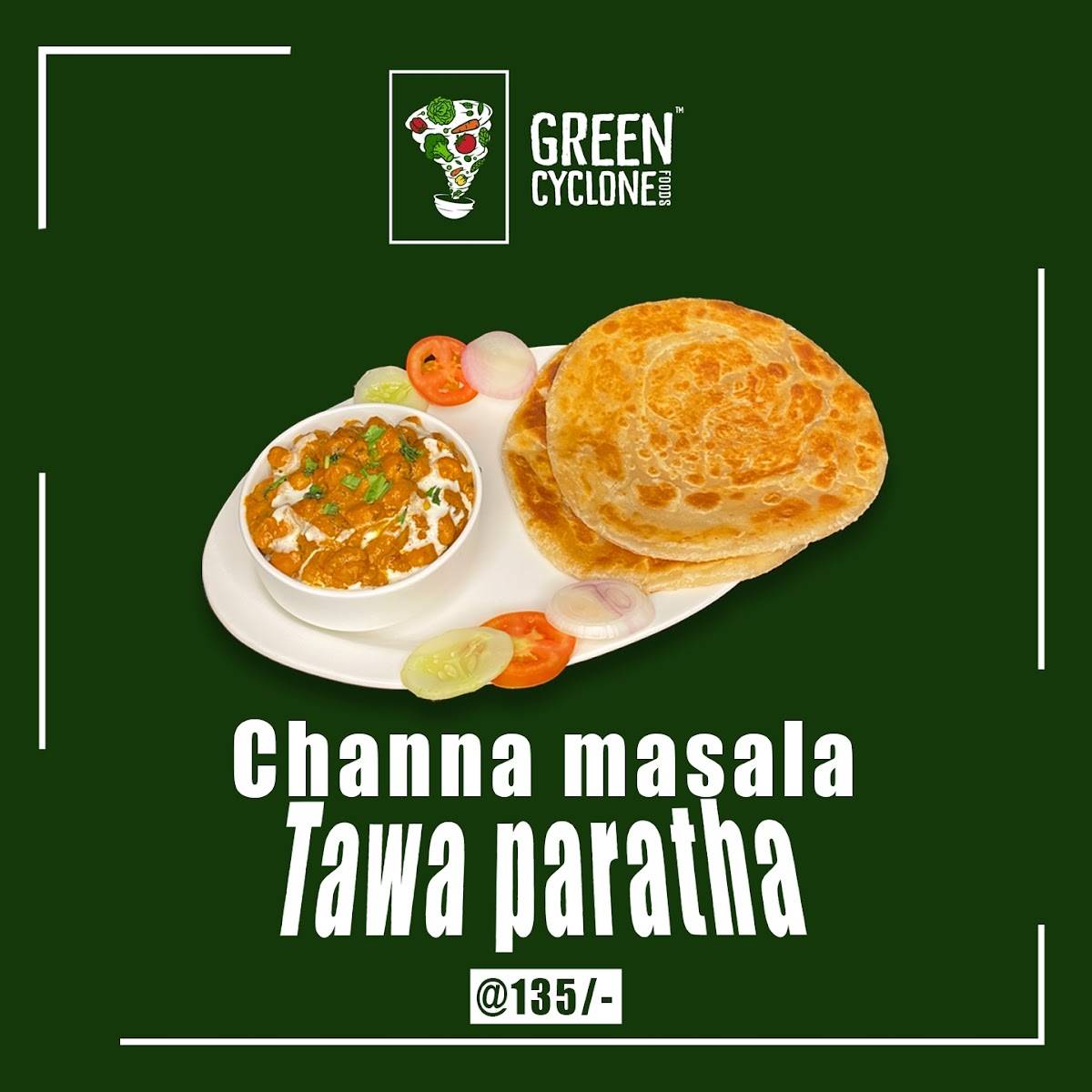 Green Cyclone Foods menu