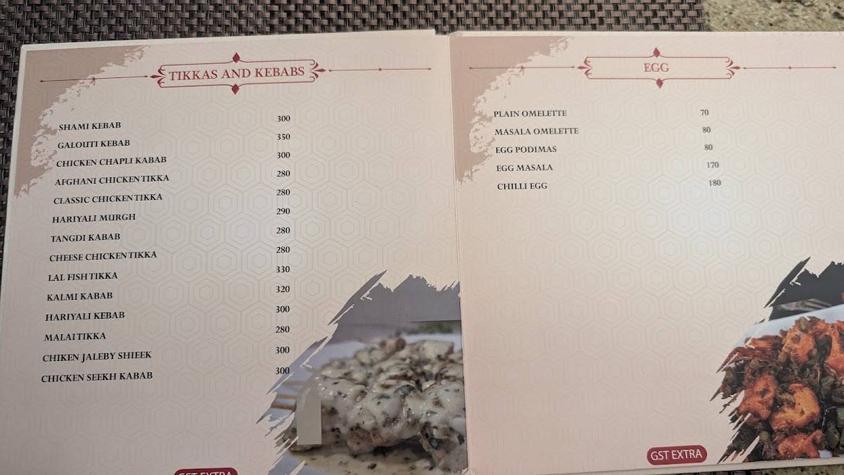 Khalids biriyani Signature menu