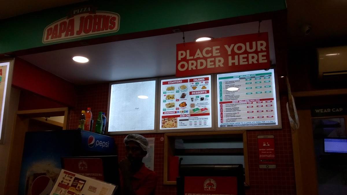 Papa John's menu
