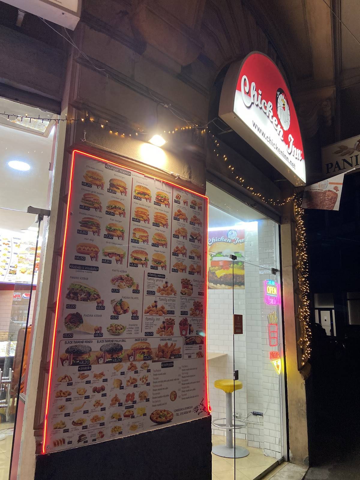 Menu di Chicken Inn Genova 