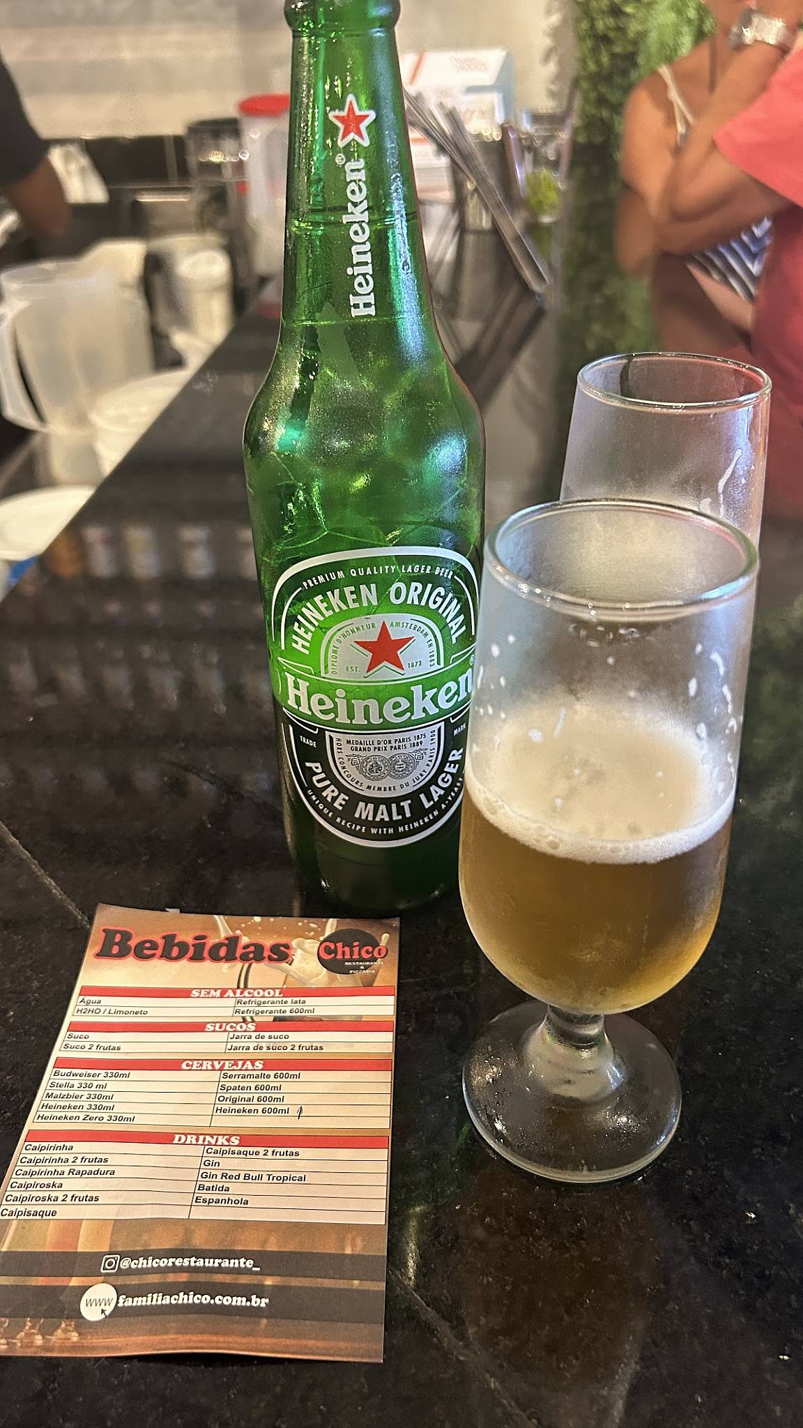 Chico Restaurante - Mooca cardápio