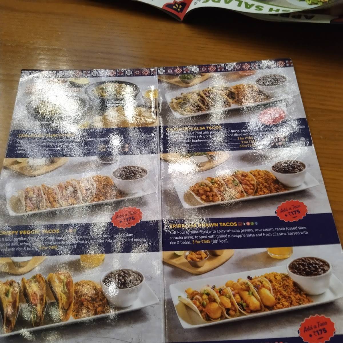 Chili's Grill & Bar menu