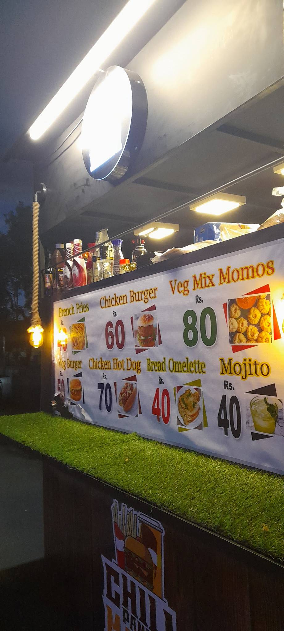 Chill Pannu Maapi menu