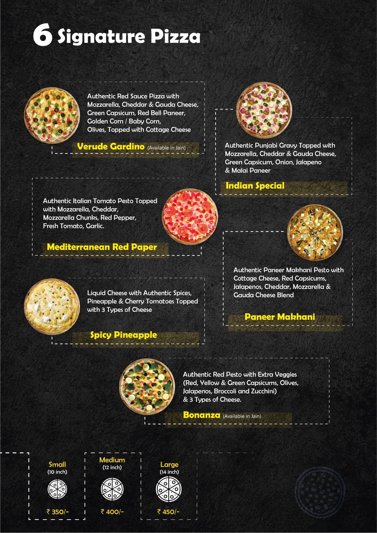 ChilliFlakes - The Golden Crust menu