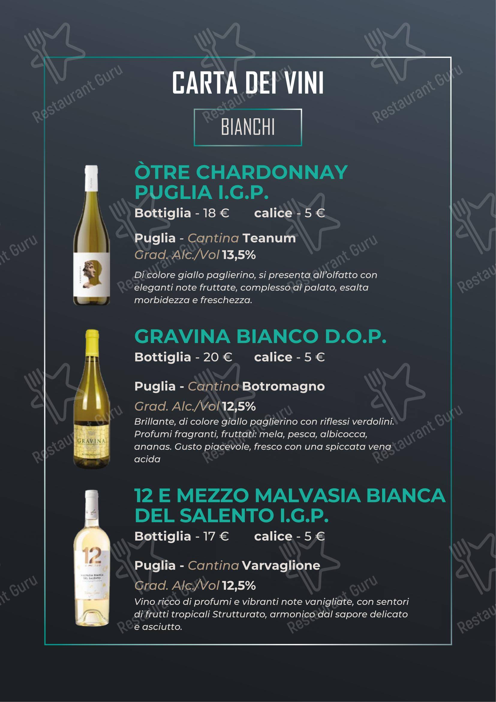 Menu di Chinè - Menu