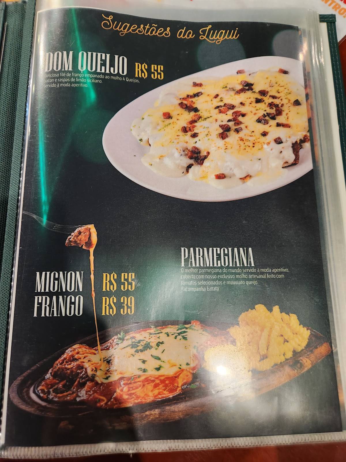 Choperia do Lugui cardápio