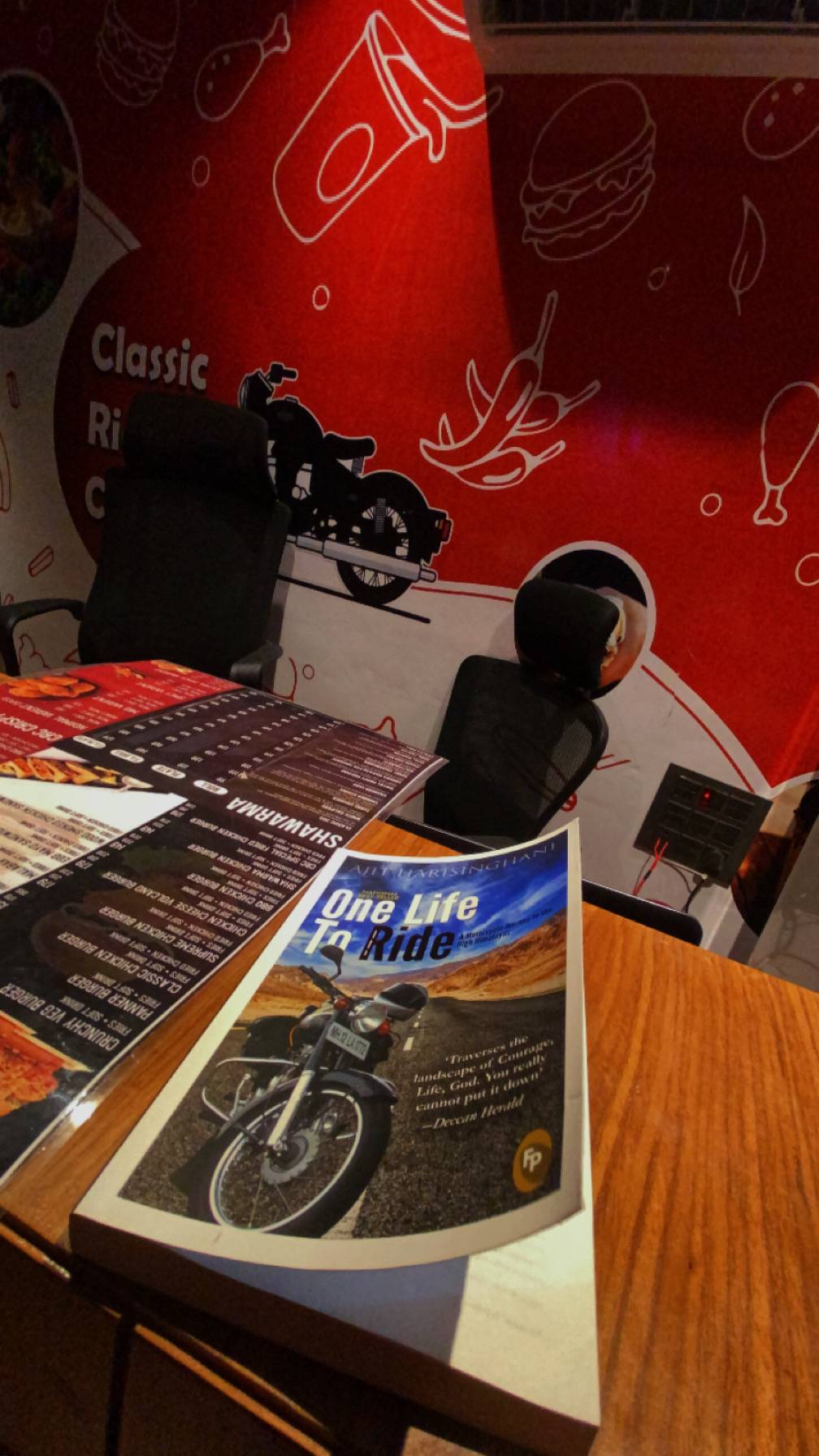 Classic Rider Cafe Tadipatri menu