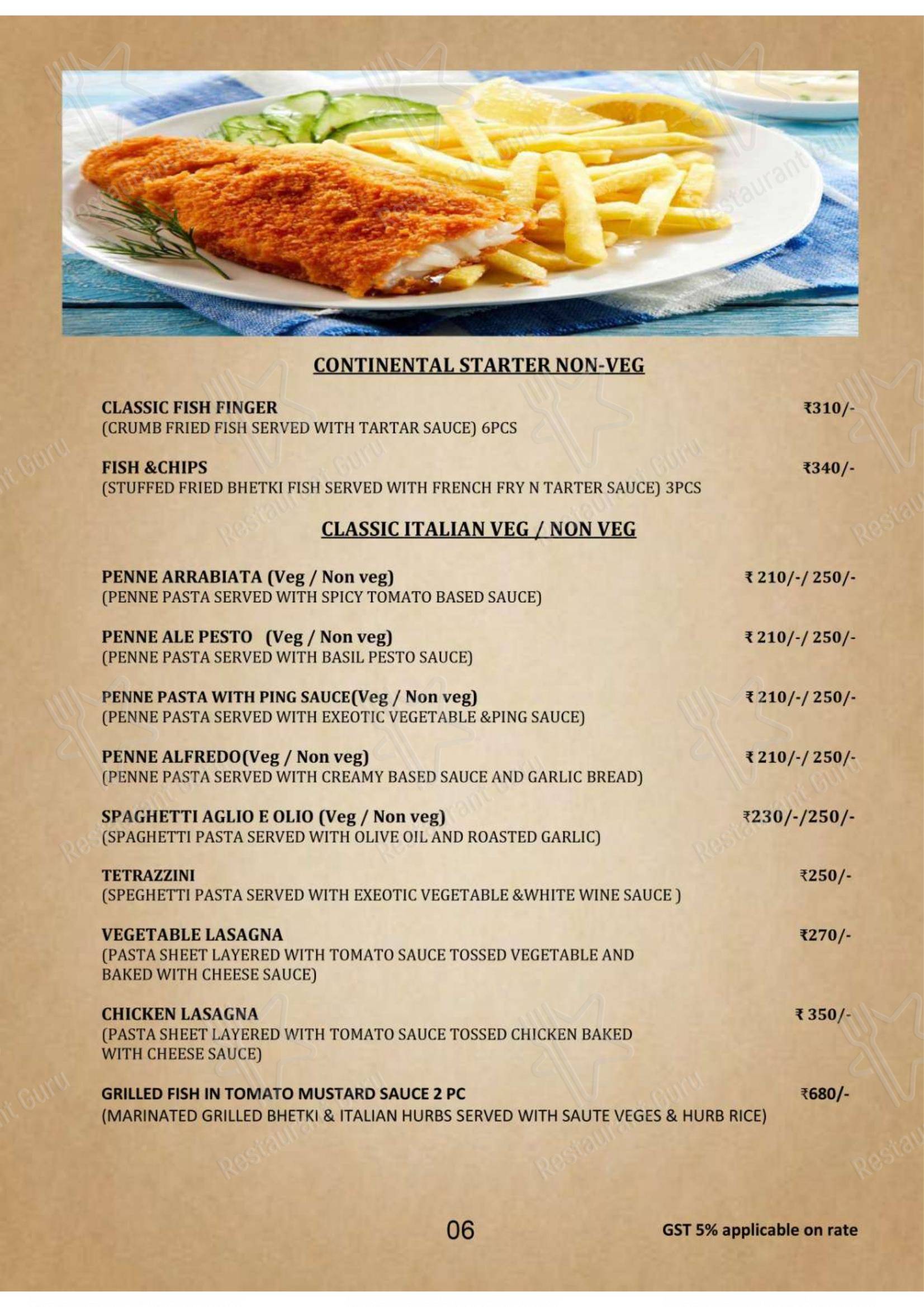 Club Central Hotel Hotel in Bolpur Wedding Banquet Hall in Bolpur Corporate Meets Multi Cuisine Restaurant in Bolpur - Menu