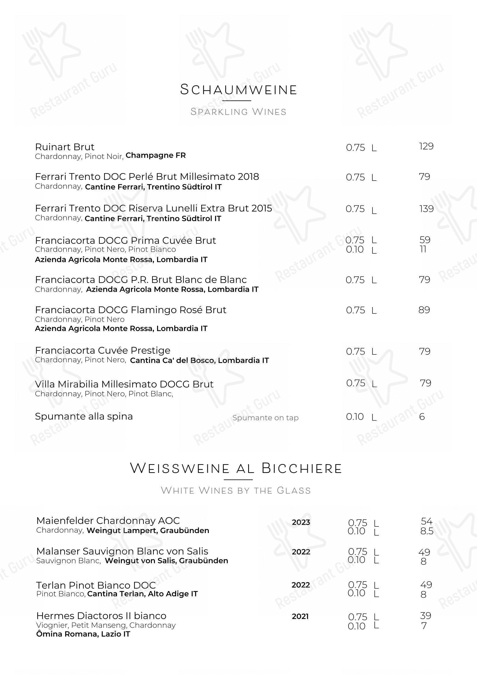 Menu di Conrad's easy - Menu bar