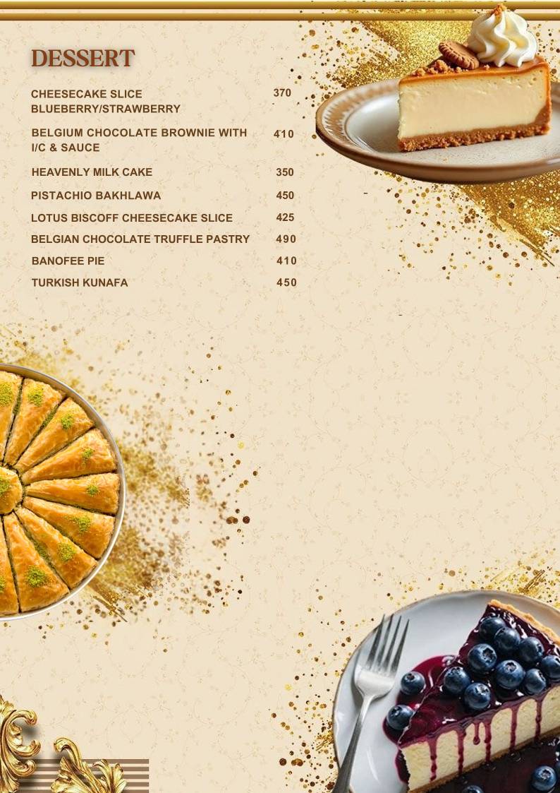 Curry Crown menu
