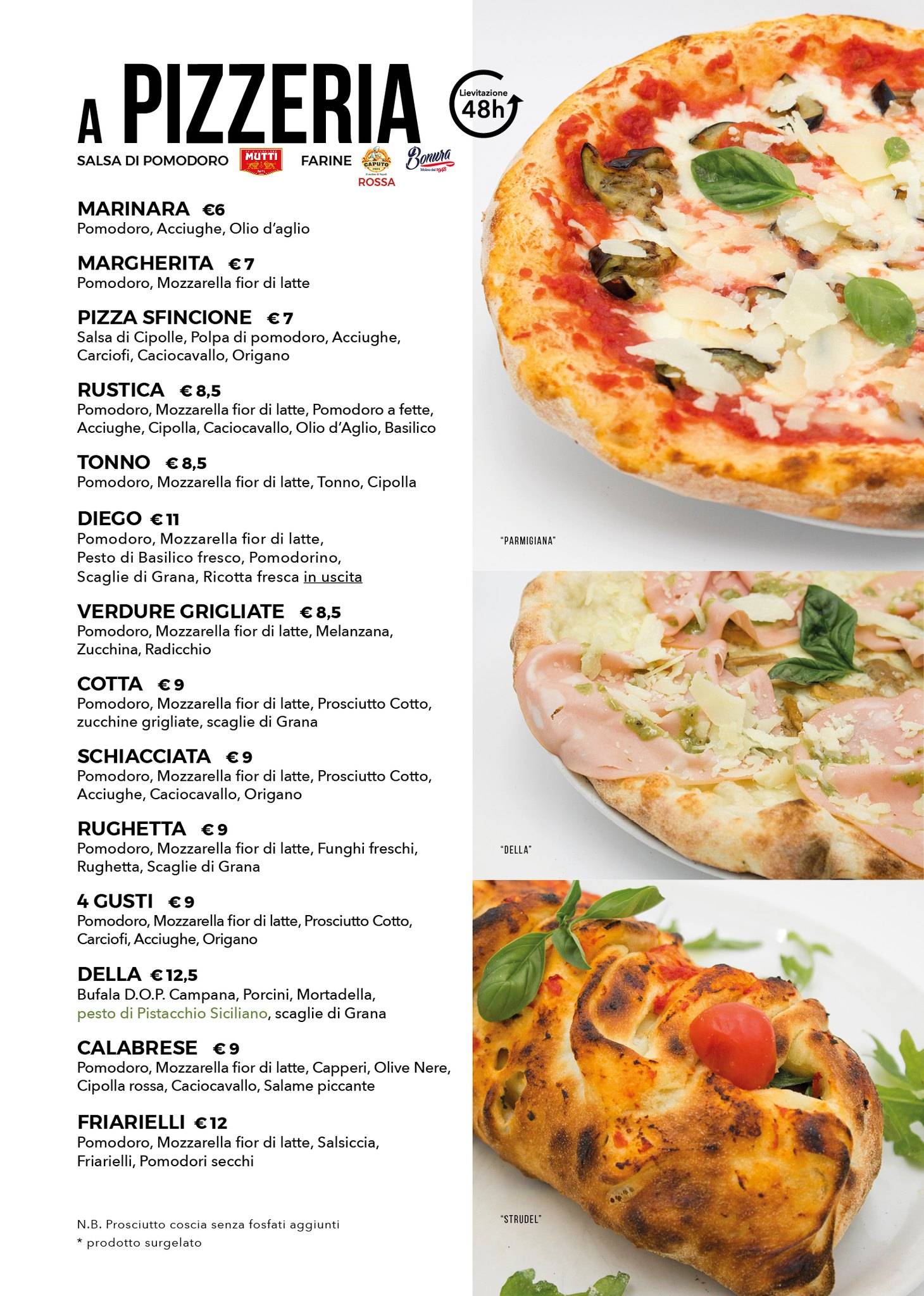 Menu di Da Diego 