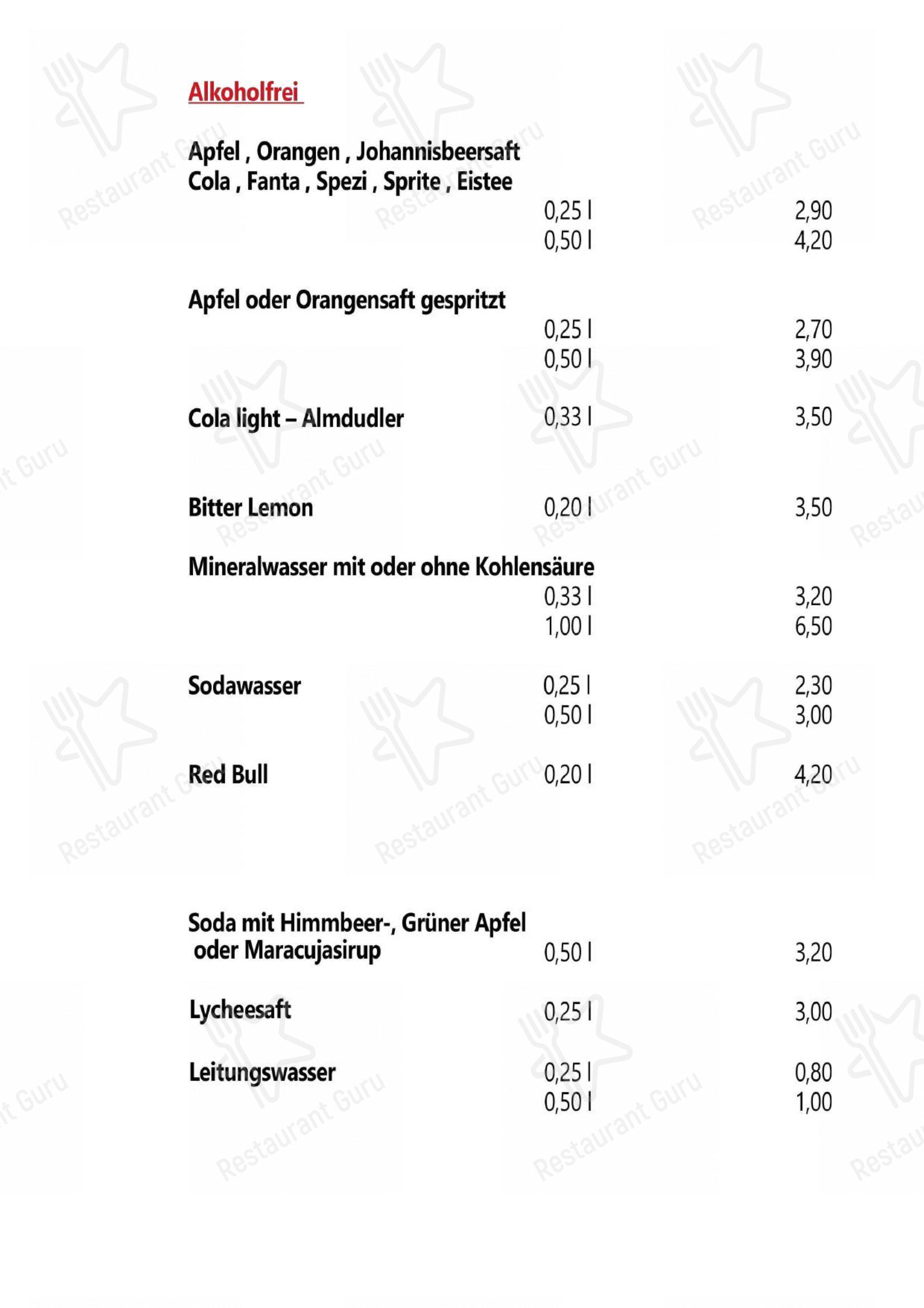 Ночное меню pour Da Yang dans Rankweil