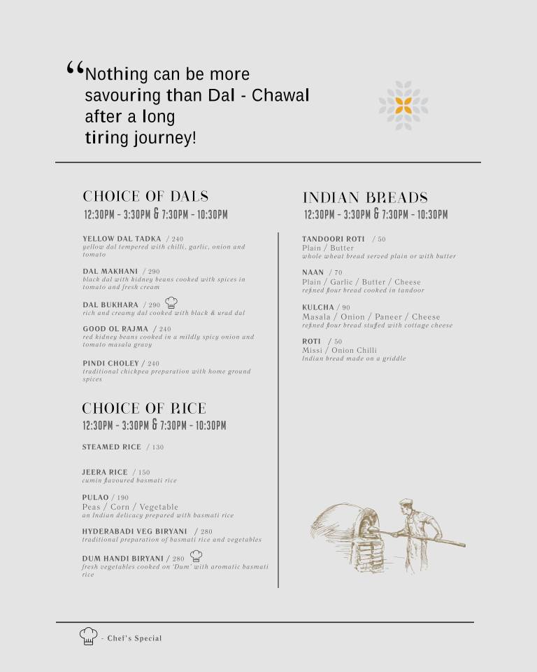 Grains Pure Veg by Udaan Himalayan, Darjeeling menu