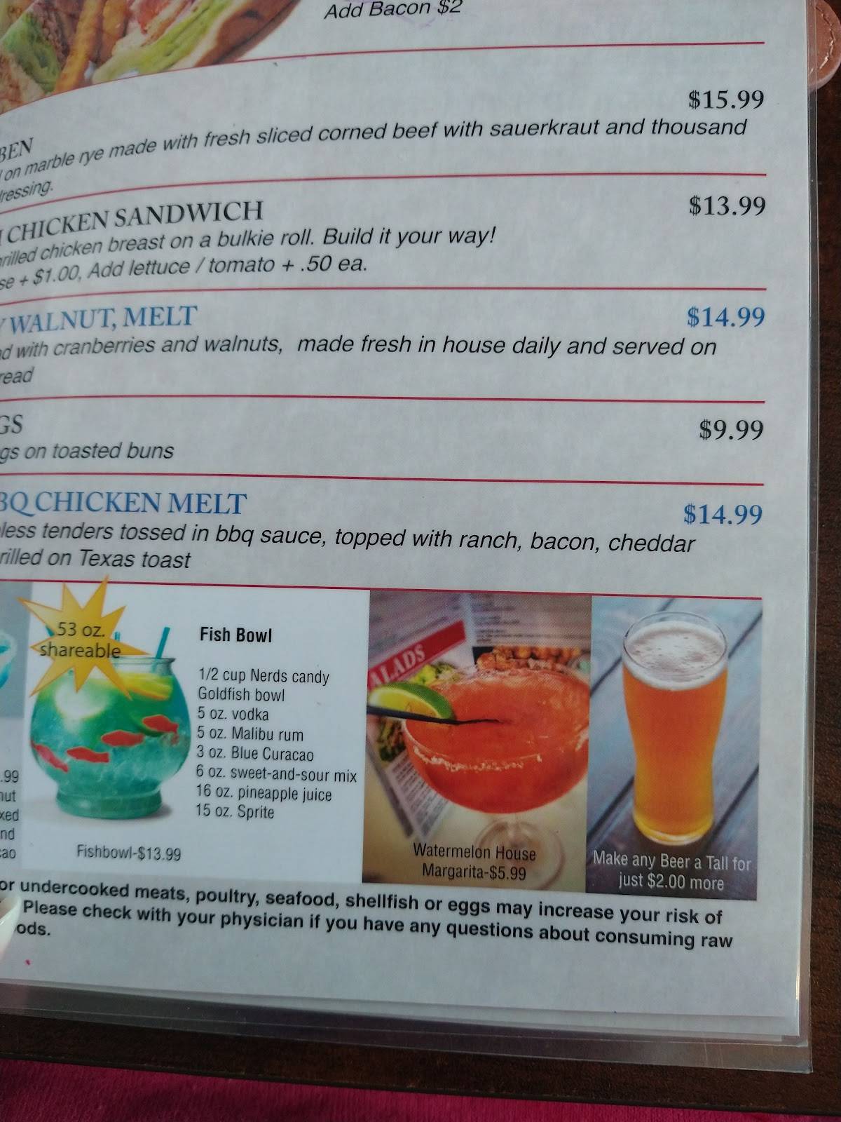 Menu at Town Line Family Restaurant, Lyman, 10 New County Rd