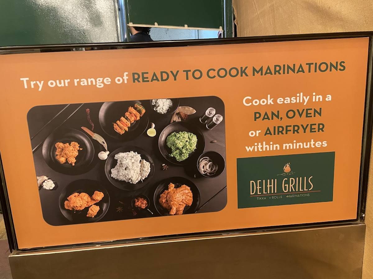 Delhi Grills menu