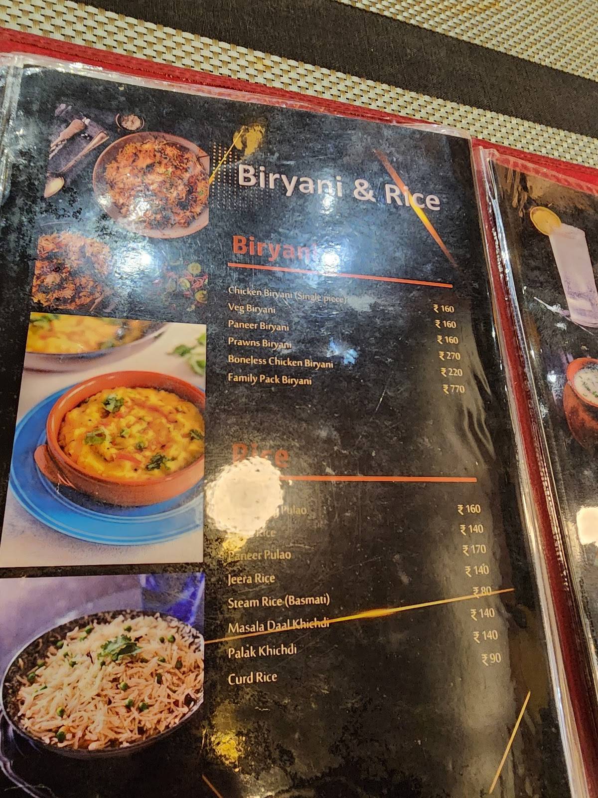 Dhansagar Coastal Restaurant menu