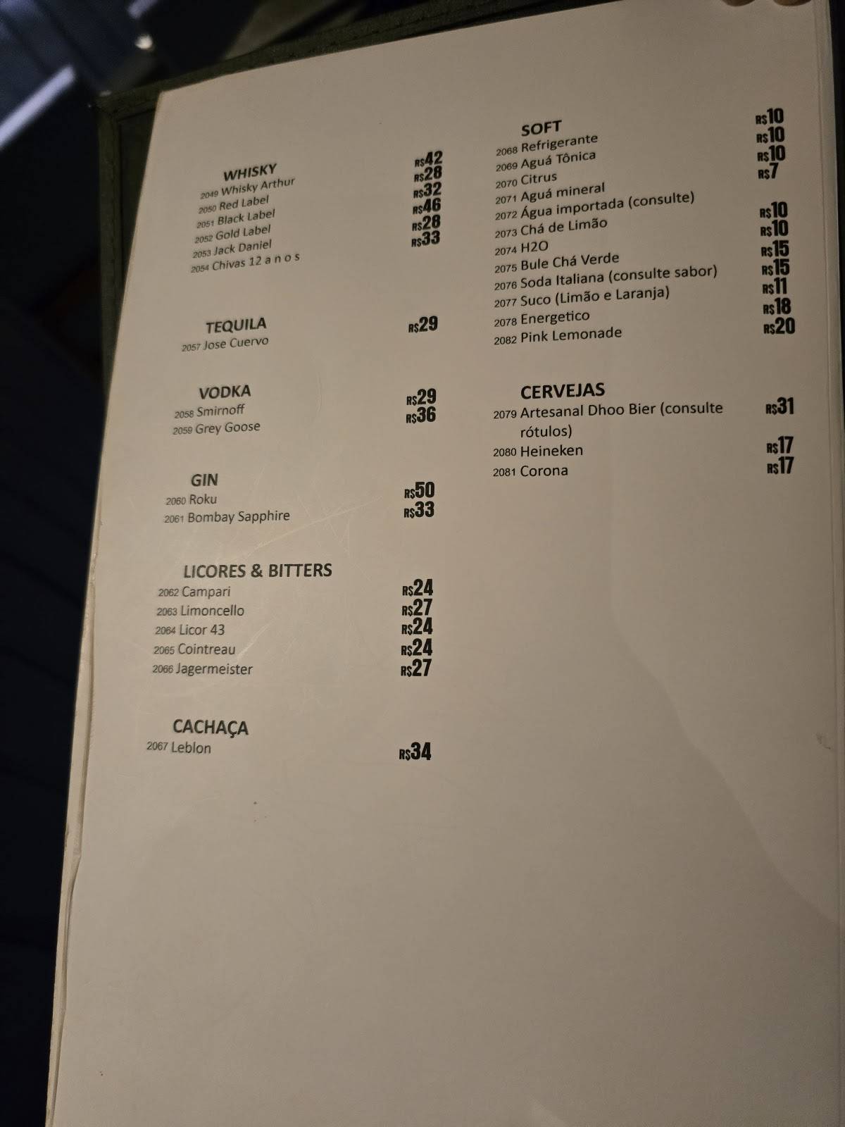 Dhoo Sushi cardápio