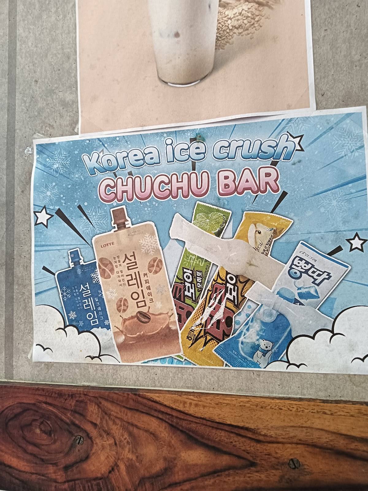 Korean Uncle's Cafe menu