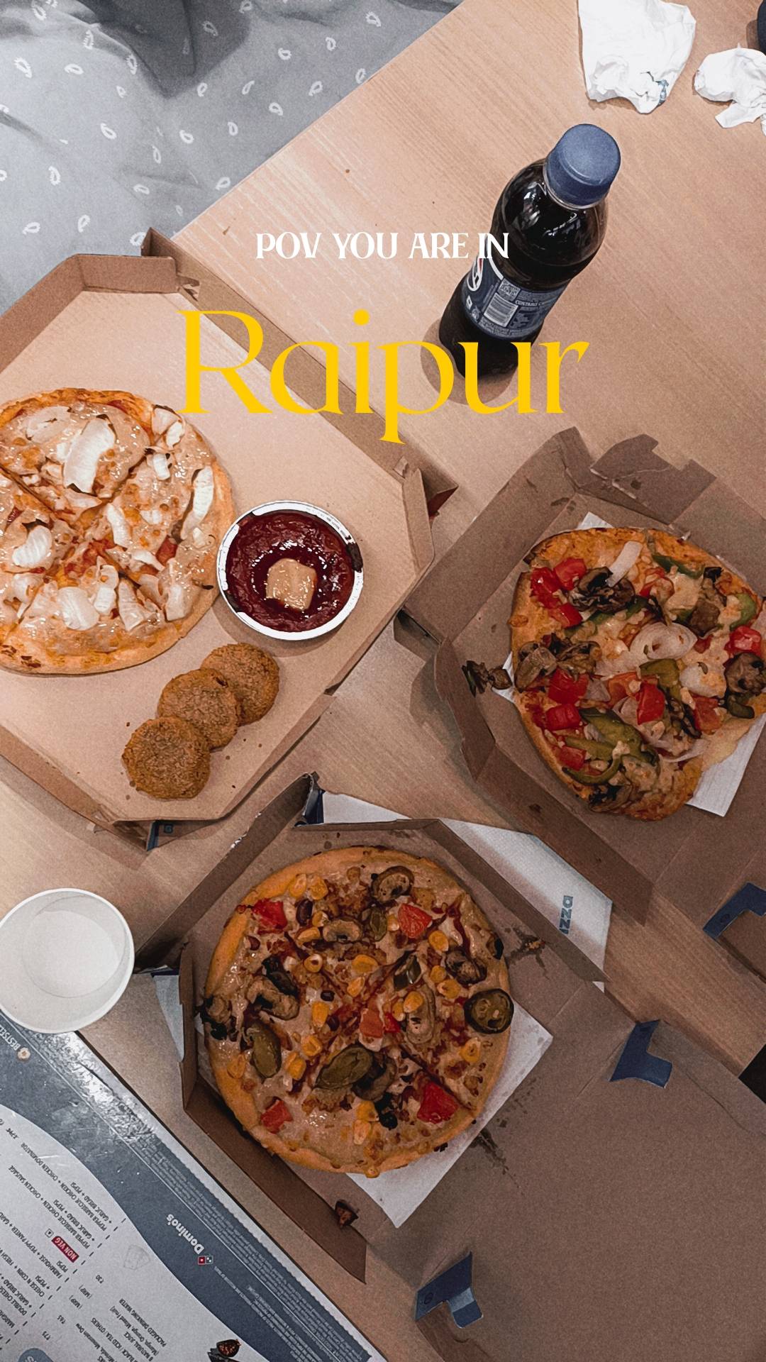 Domino's Pizza Lakhe Nagra, Raipur menu