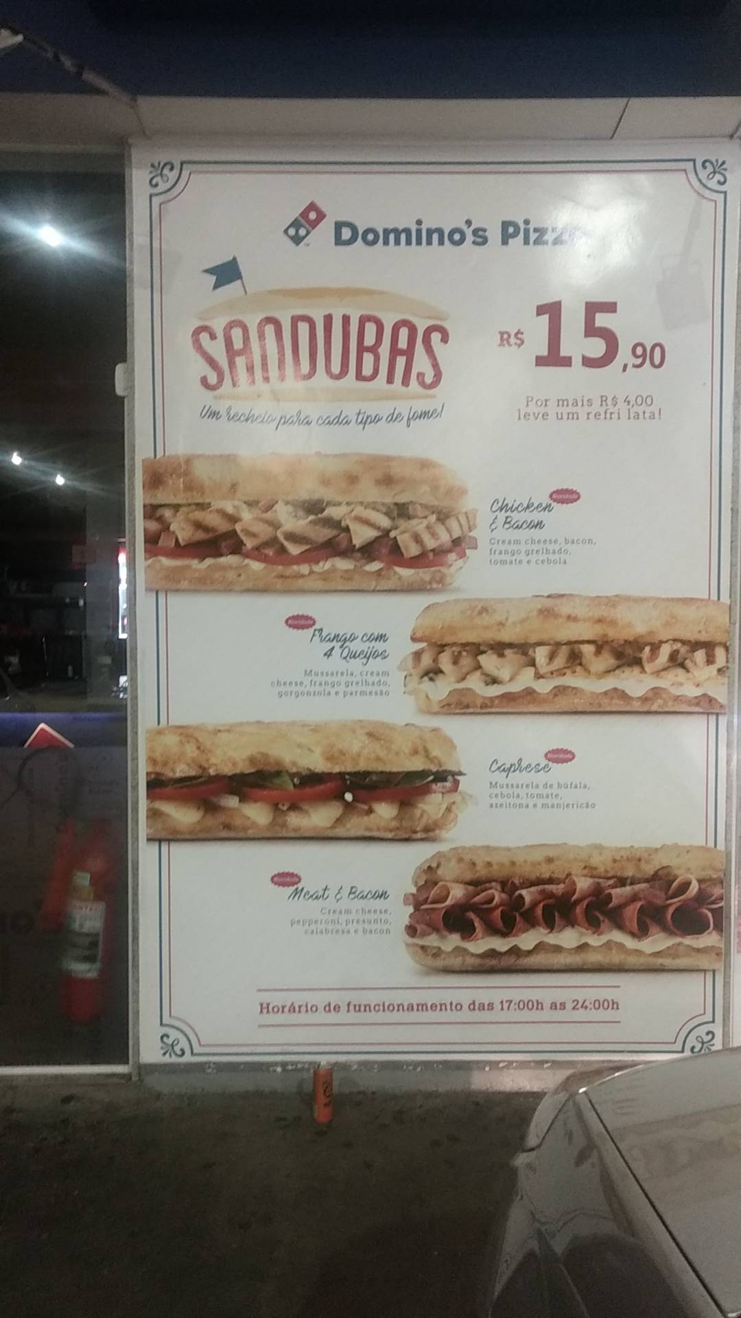 Domino's Pizza - Teresópolis cardápio
