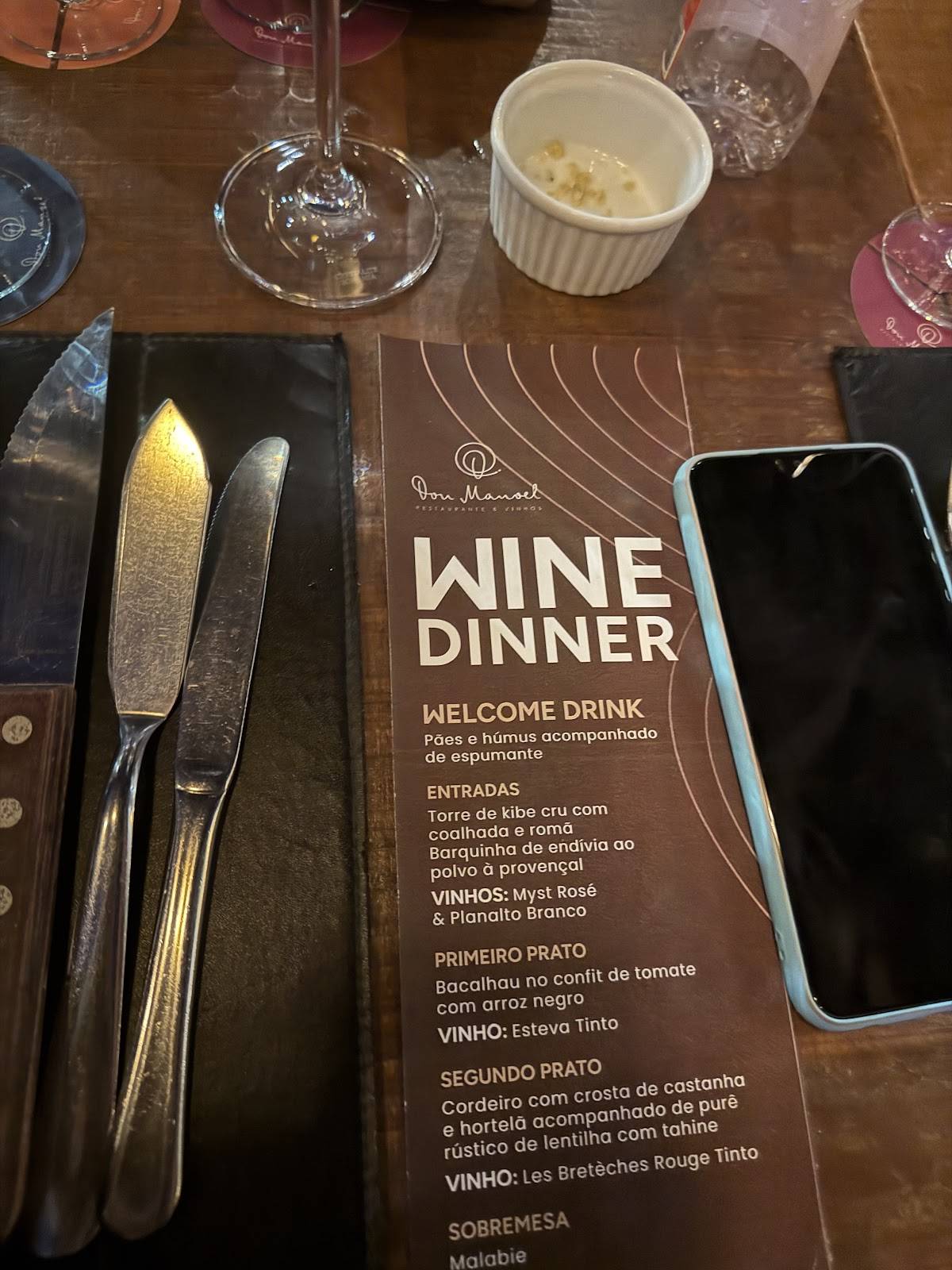 Domuus Campinas - Cozinha Contemporânea cardápio