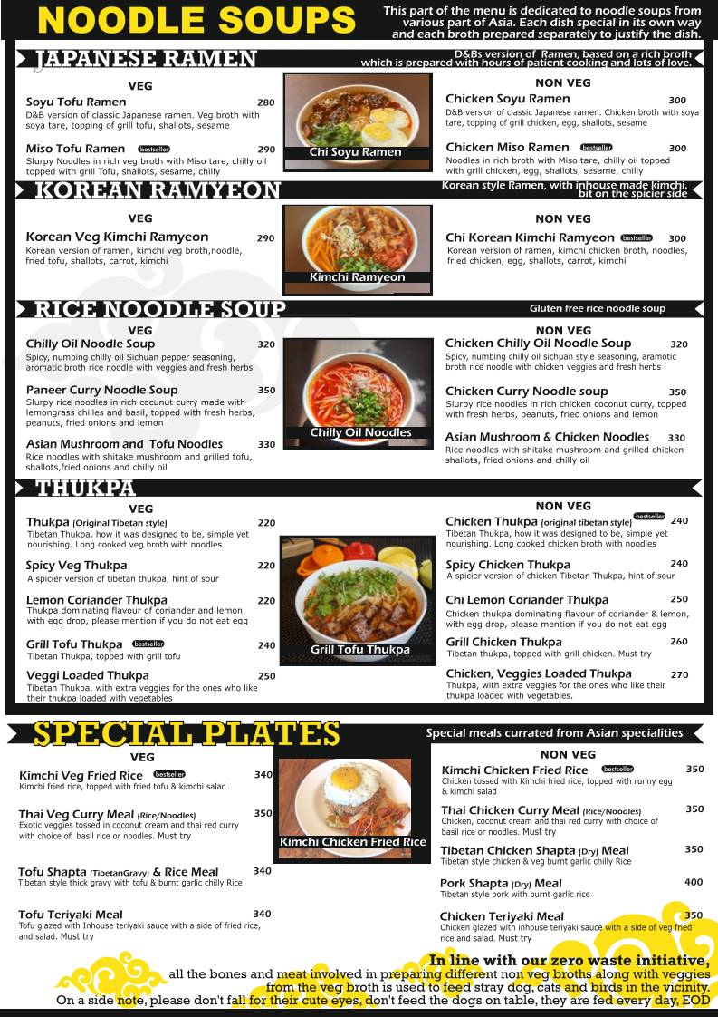 Dorje and the Bell menu