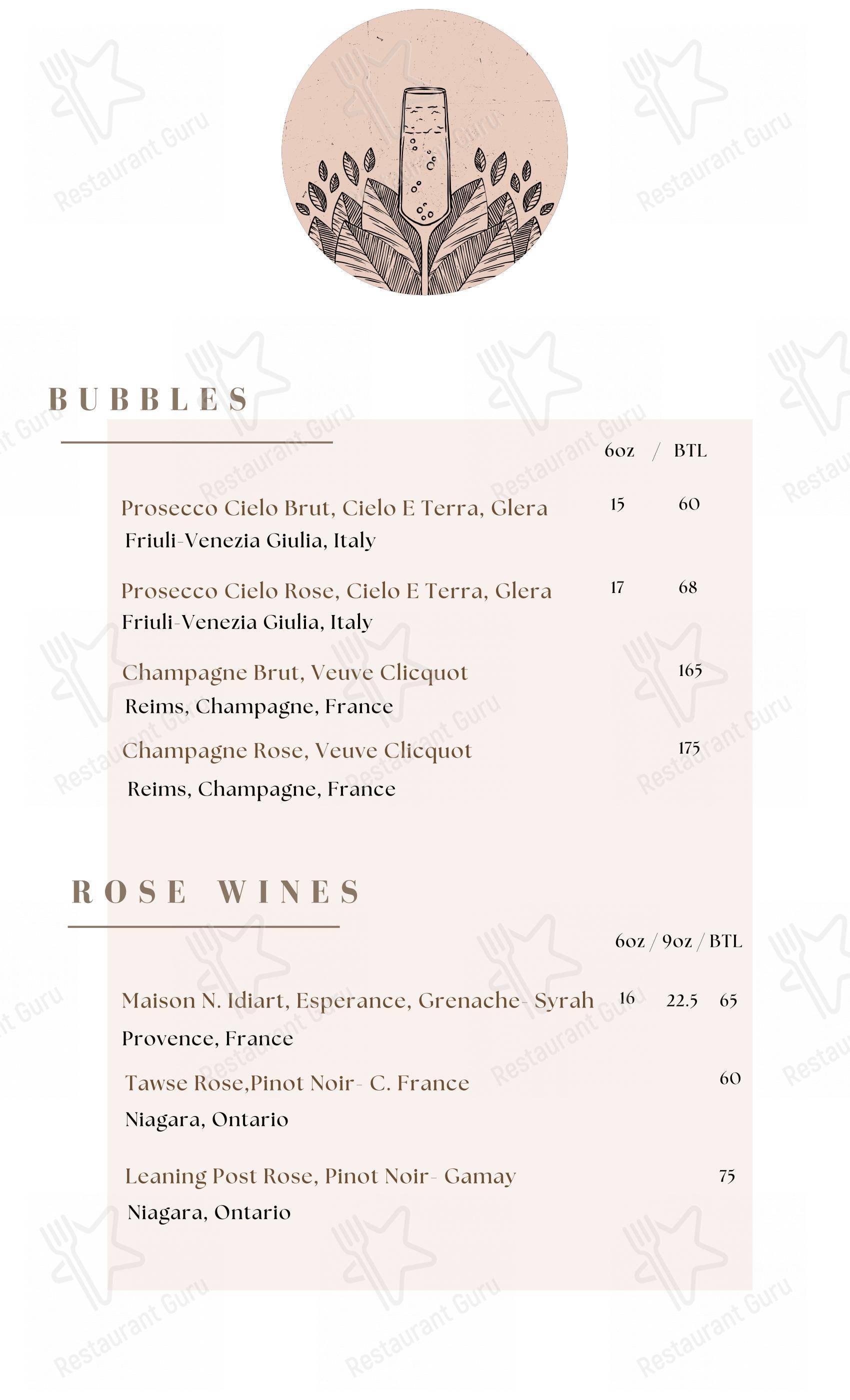 Takeaway Menu pour Draco Markham dans Markham