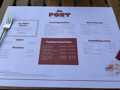 Menu di Du Pont 